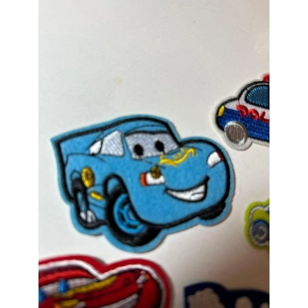 Cars Lot of 5 Patches Disney Pixar Lightning McQueen  Embroidered